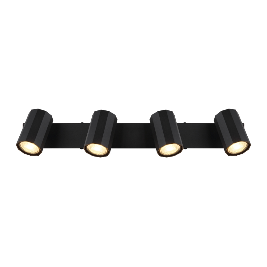 Globo - Foco 4xGU10/25W/230V preto