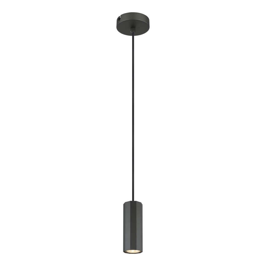 Globo - Candeeiro suspenso 1xGU10/25W/230V preto