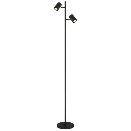 Globo - Candeeiro de chão 2xGU10/5W/230V preto