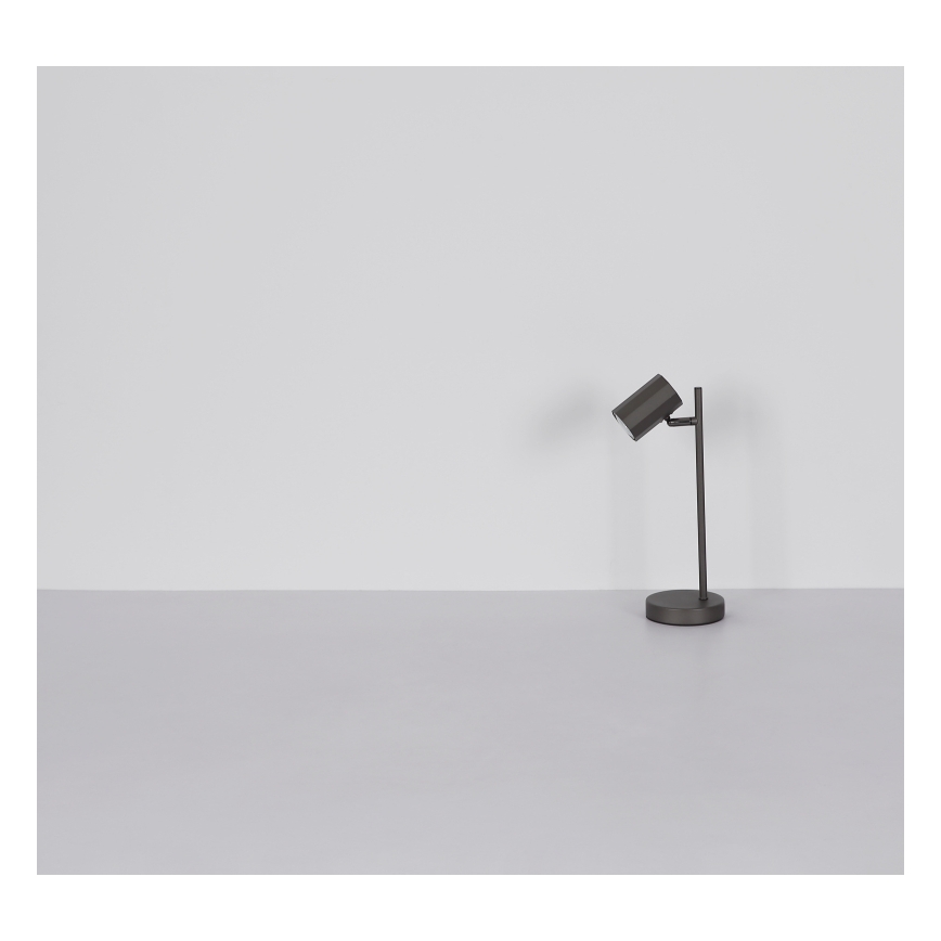Globo - Candeeiro de mesa 1xGU10/5W/230V preto