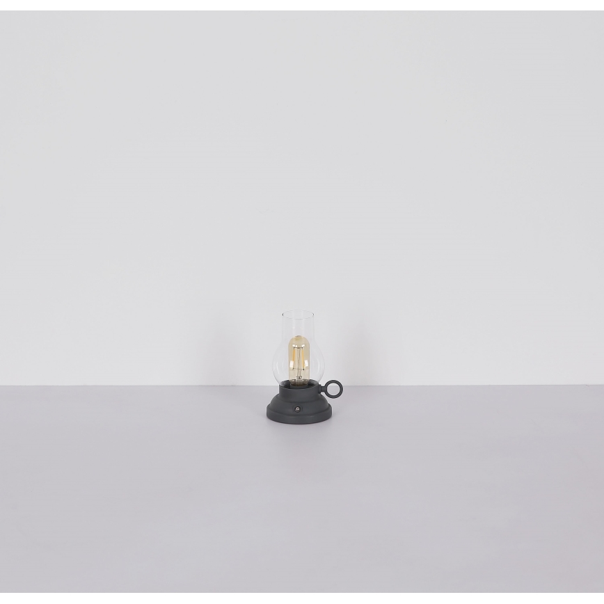 Globo - Candeeiro de mesa tátil LED flexível com regulação LED/1W/3,7V 1200 mAh antracite