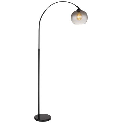 Globo - Candeeiro de chão 1xE27/60W/230V preto