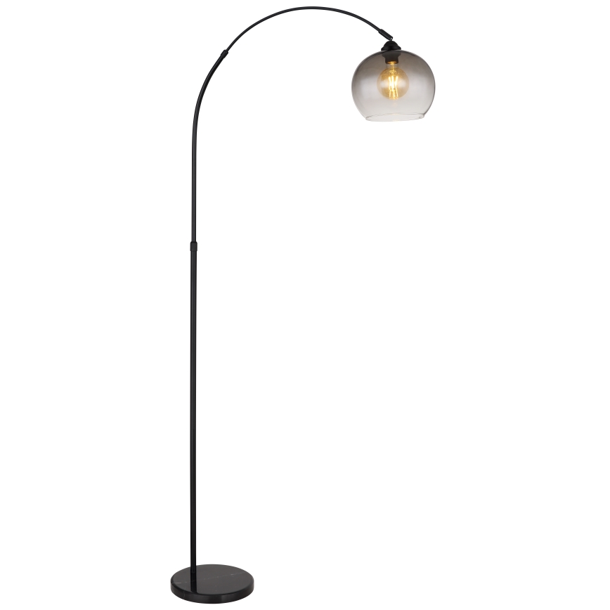 Globo - Candeeiro de chão 1xE27/60W/230V preto