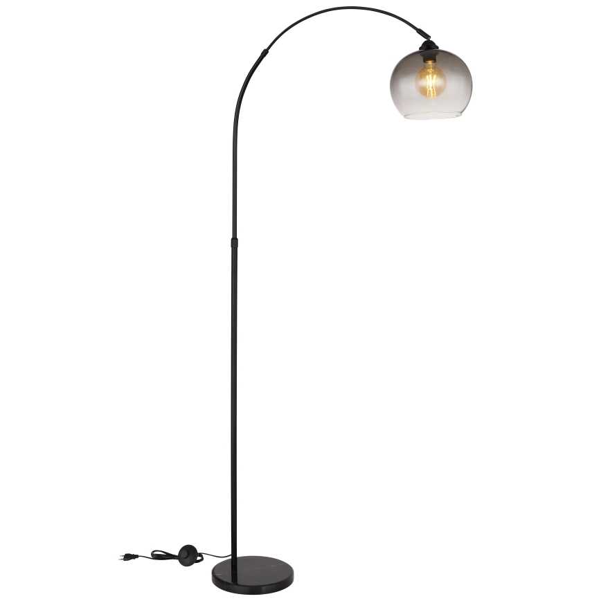 Globo - Candeeiro de chão 1xE27/60W/230V preto