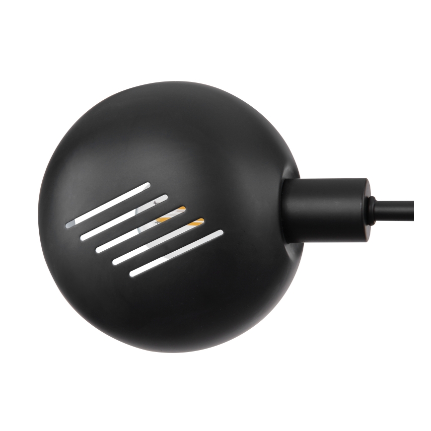 Globo - Candeeiro de chão 5xE14/40W/230V preto