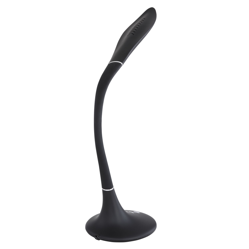 Globo - Candeeiro de mesa tátil LED flexível com regulação LED/9W/230V 3000/4500/6500K preto