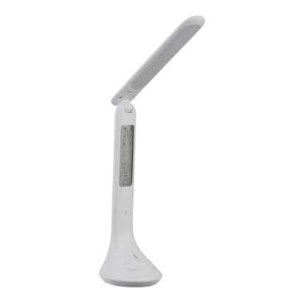 Globo - Candeeiro de mesa LED com regulação e ecrã LED/4W/230V 2200 mAh branco