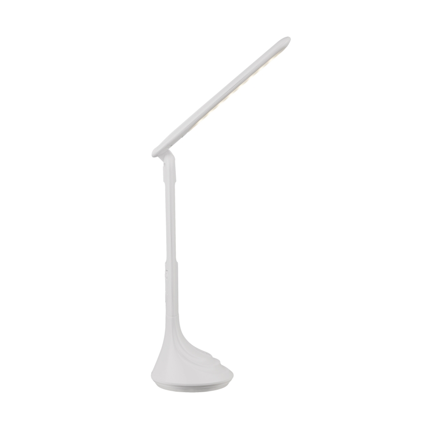 Globo - Candeeiro de mesa LED com regulação e ecrã LED/4W/230V 2200 mAh branco