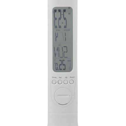 Globo - Candeeiro de mesa LED com regulação e ecrã LED/4W/230V 2200 mAh branco