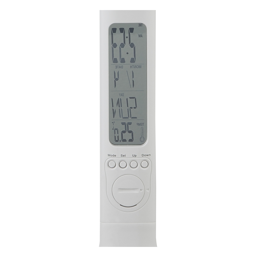 Globo - Candeeiro de mesa LED com regulação e ecrã LED/4W/230V 2200 mAh branco