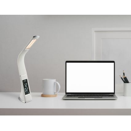 Globo - Candeeiro de mesa táctil LED com regulação com uma ecrã LED/6,5W/230V 3000/4500/5800K branco