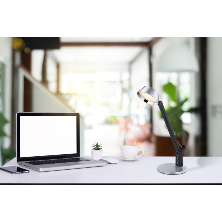 Globo - Candeeiro de mesa táctil LED com regulação LED/8W/230V 3000/4000/6500K