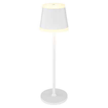 Globo - Candeeiro de mesa tátil LED com regulação LED/4,6W/230V 1800 mAh USB IP54 branco