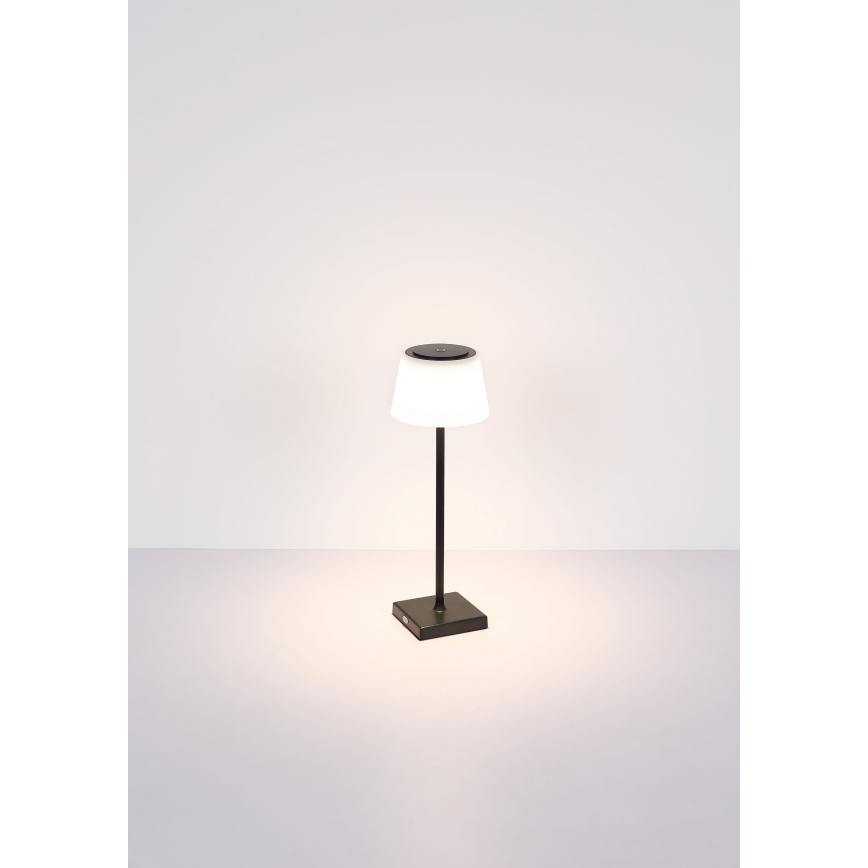 Globo - LED Candeeiro de mesa táctil exterior LED com regulação LED/4W/5V 3000/4000/5000K 1800 mAh IP44