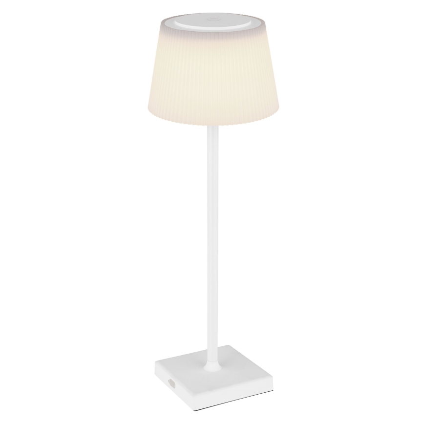 Globo - LED Candeeiro de mesa táctil exterior LED com regulação LED/4W/5V 3000/4000/5000K 1800 mAh IP44