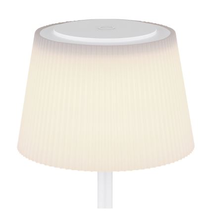 Globo - LED Candeeiro de mesa táctil exterior LED com regulação LED/4W/5V 3000/4000/5000K 1800 mAh IP44