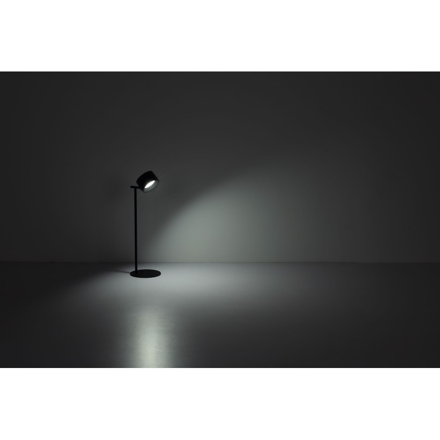 Globo - Candeeiro de mesa táctil LED com regulação 4em1 LED/4W/5V 3000/4000/5000K 1200 mAh preto