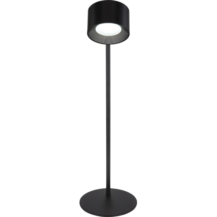 Globo - Candeeiro de mesa táctil LED com regulação 4em1 LED/4W/5V 3000/4000/5000K 1200 mAh preto