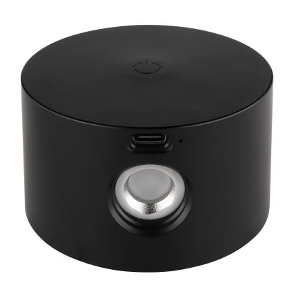 Globo - Candeeiro de mesa táctil LED com regulação 4em1 LED/4W/5V 3000/4000/5000K 1200 mAh preto