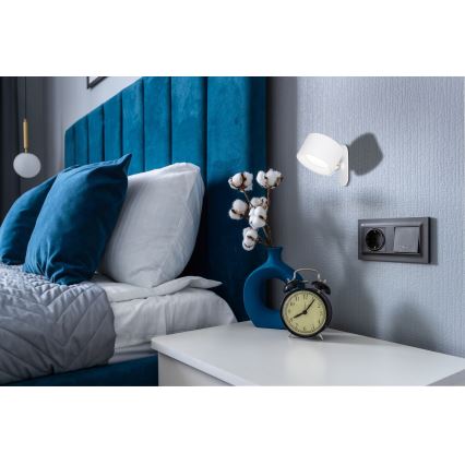 Globo - Candeeiro de mesa táctil LED com regulação 4em1 LED/4W/5V 3000/4000/5000K 1200 mAh branco