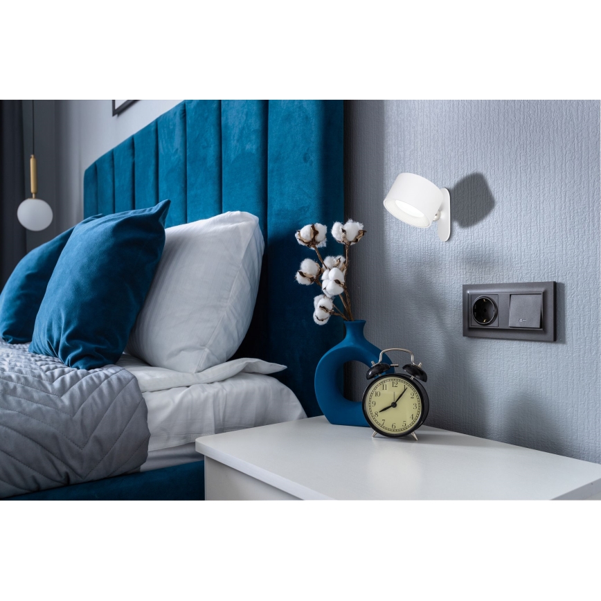 Globo - Candeeiro de mesa táctil LED com regulação 4em1 LED/4W/5V 3000/4000/5000K 1200 mAh branco