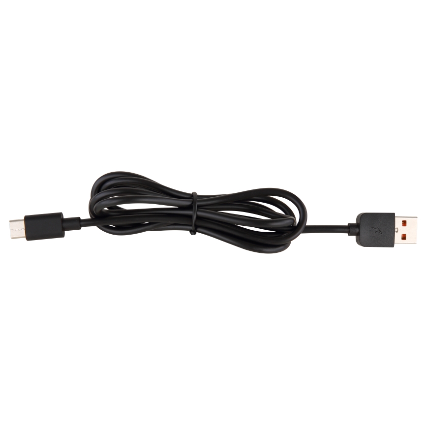 Globo - Candeeiro de exterior LED tátil regulável LED/3W/3,7V IP44 1800mAh + USB preto