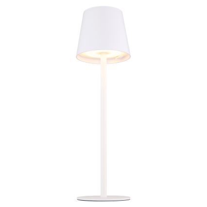 Globo - Candeeiro de exterior tátil LED regulável LED/3W/3,7V IP44 1800 mAh USB branco