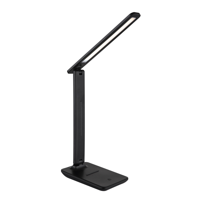 Globo -  Candeeiro de mesa LED tátil com regulação LED/5W/5V 2700/4000/6500K 1800 mAh preto
