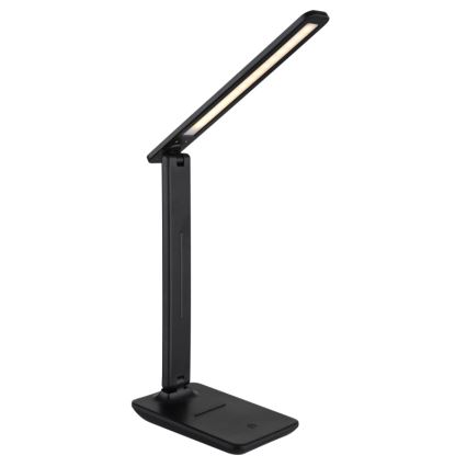 Globo -  Candeeiro de mesa LED tátil com regulação LED/5W/5V 2700/4000/6500K 1800 mAh preto