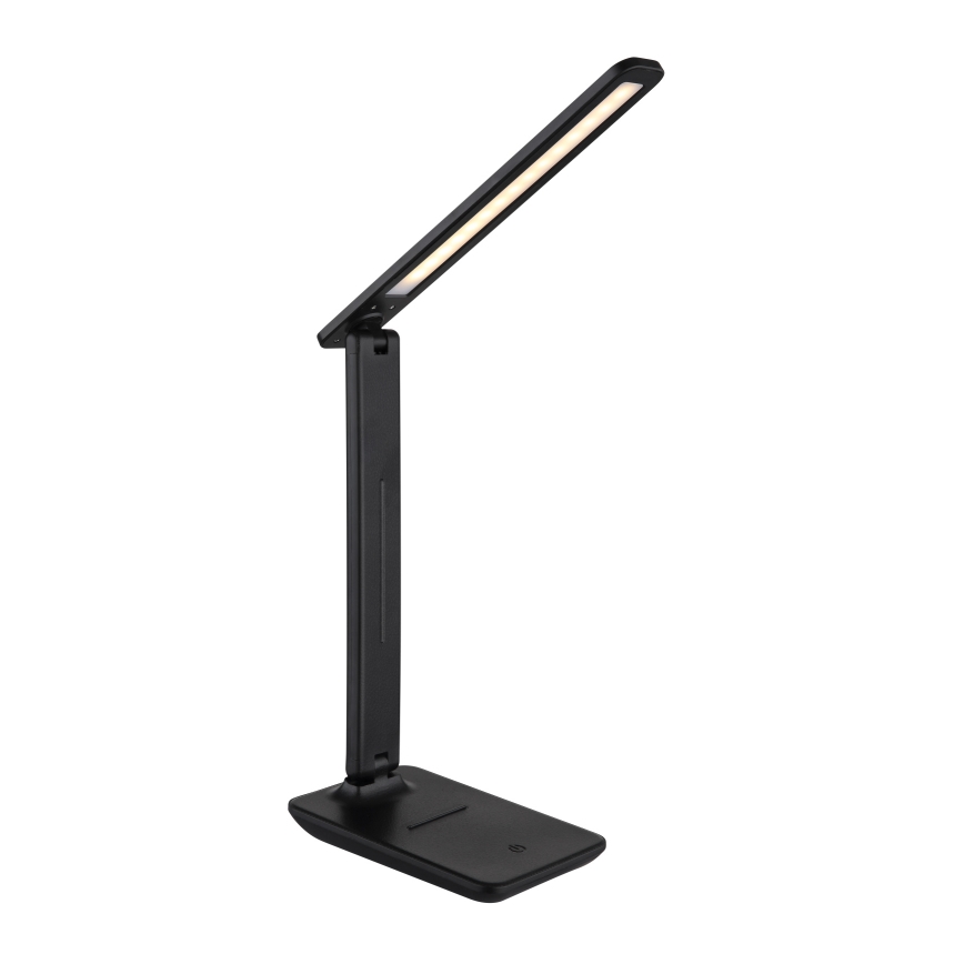 Globo -  Candeeiro de mesa LED tátil com regulação LED/5W/5V 2700/4000/6500K 1800 mAh preto