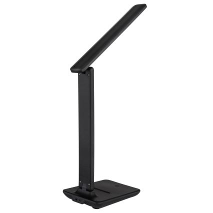 Globo -  Candeeiro de mesa LED tátil com regulação LED/5W/5V 2700/4000/6500K 1800 mAh preto