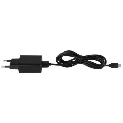 Globo - Lâmpada de mesa LED recarregável tátil dimerizável LED/4W/5V 2700/4000/6500K 1800 mAh preta