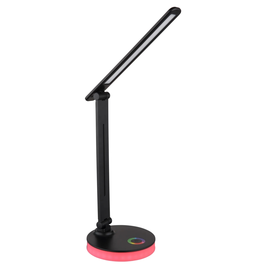 Globo - Candeeiro de mesa LED RGBW táctil com regulação LED/5W/230V + LED/2W 2700K/4000K/6500K preto