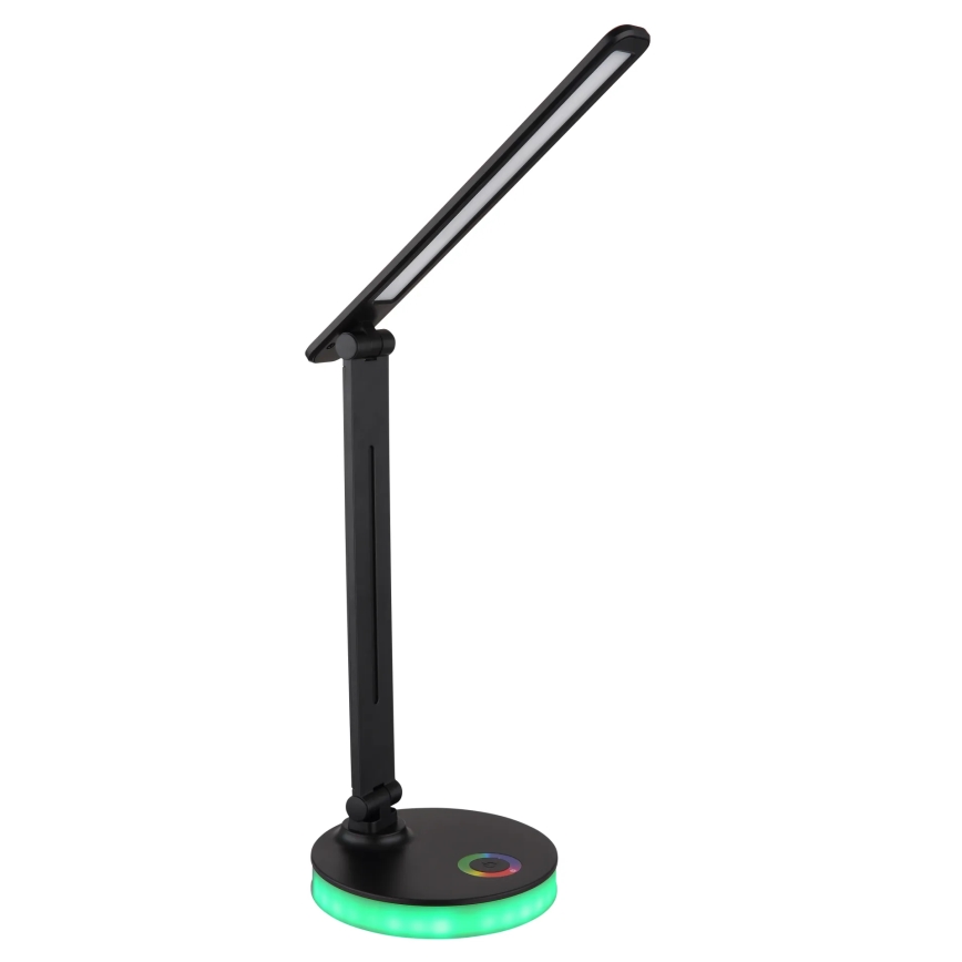 Globo - Candeeiro de mesa LED RGBW táctil com regulação LED/5W/230V + LED/2W 2700K/4000K/6500K preto