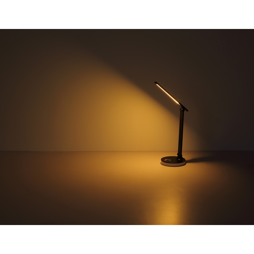 Globo - Candeeiro de mesa LED RGBW táctil com regulação LED/5W/230V + LED/2W 2700K/4000K/6500K branco
