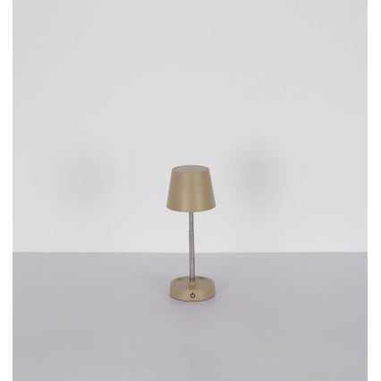 Globo - Lâmpada de mesa LED recarregável com sensor tátil e dimmer LED/1,2W/3V 1200 mAh