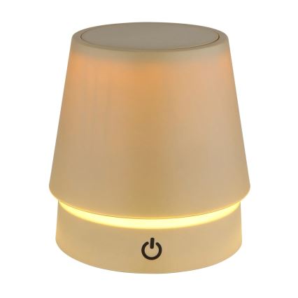 Globo - Lâmpada de mesa LED recarregável com sensor tátil e dimmer LED/1,2W/3V 1200 mAh
