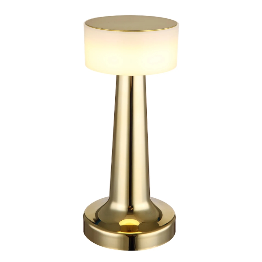 Globo - Candeeiro de mesa táctil LED com regulação LED/1W/3,7V 2700K/4000K/6500K 800 mAh USB dourado