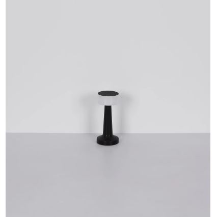 Globo - Candeeiro de mesa táctil LED com regulação LED/1W/3,7V 2700K/4000K/6500K 800 mAh USB preto