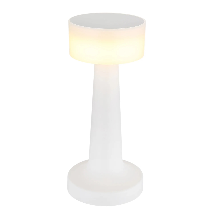 Globo - Candeeiro de mesa táctil LED com regulação LED/1W/3,7V 2700K/4000K/6500K 800 mAh USB branco