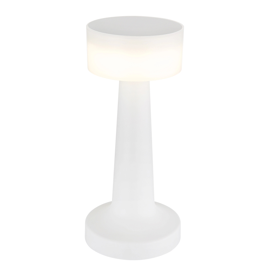 Globo - Candeeiro de mesa táctil LED com regulação LED/1W/3,7V 2700K/4000K/6500K 800 mAh USB branco