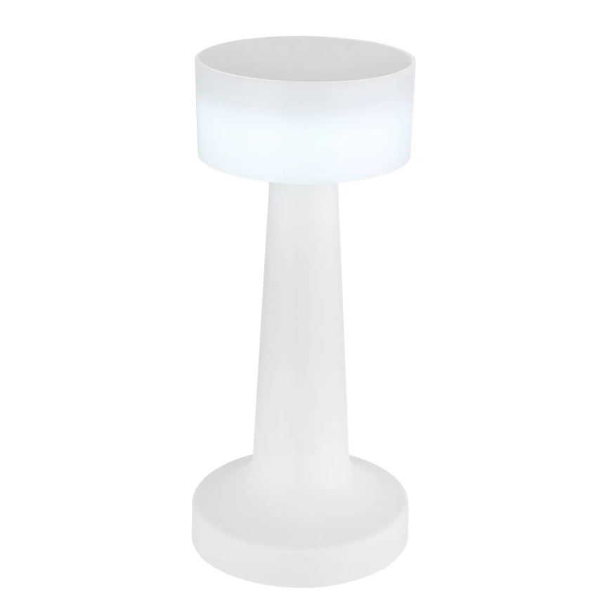 Globo - Lâmpada de mesa LED tátil regulável LED/1W/3,7V 2700K/4000K/6500K 800 mAh USB branca