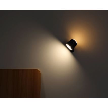 Globo - Candeeiro de mesa táctil LED com regulação 4em1 LED/6W/3,7V 3000K/4000K/6500K 1500 mAh USB branco