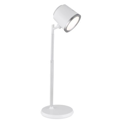 Globo - Candeeiro de mesa táctil LED com regulação 4em1 LED/6W/3,7V 3000K/4000K/6500K 1500 mAh USB branco