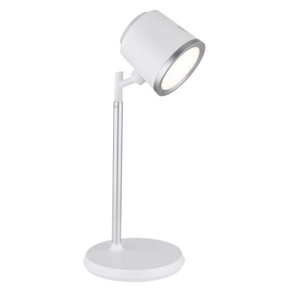 Globo - Candeeiro de mesa táctil LED com regulação 4em1 LED/6W/3,7V 3000K/4000K/6500K 1500 mAh USB branco