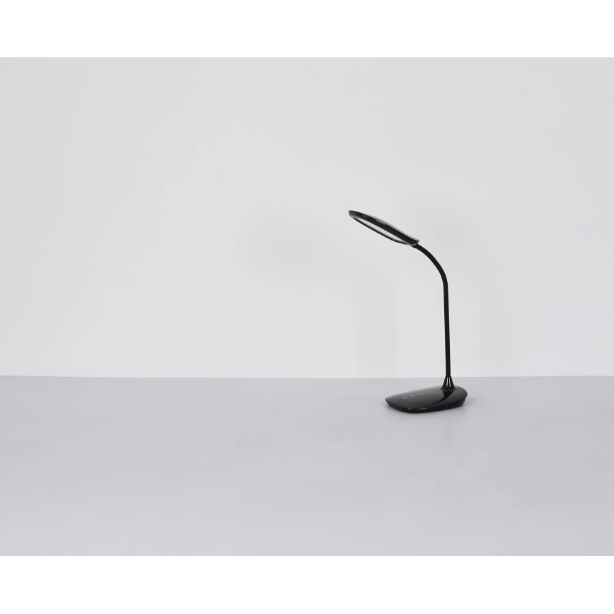 Globo - Candeeiro de mesa táctil LED com regulação LED/9W/230V 3000K/4000K/6500K CRI 90 preto