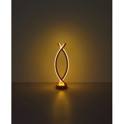 Globo - Candeeiro de mesa táctil LED com regulação LED/1W/3,7V 3000K 1800 mAh USB rosa