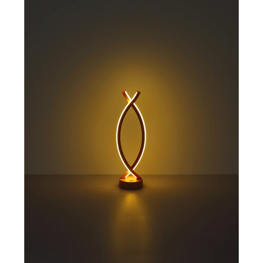 Globo - Candeeiro de mesa táctil LED com regulação LED/1W/3,7V 3000K 1800 mAh USB rosa