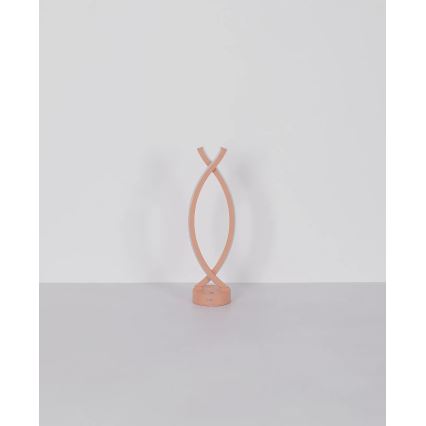 Globo - Candeeiro de mesa táctil LED com regulação LED/1W/3,7V 3000K 1800 mAh USB rosa