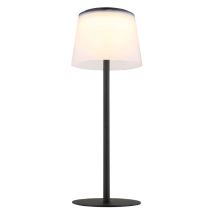 Globo - Candeeiro de mesa para exterior LED tátil e regulável LED/1,8W/5V IP44 1800 mAh preto/branco